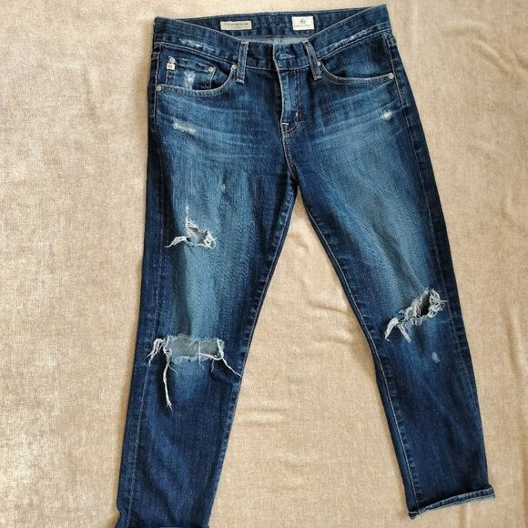 Adriano Goldschmeid The Ex Boyfriend Slim Slouchy Slim Size 27 - Picture 2 of 12